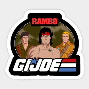 Rambo joined GI Joe Sticker